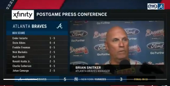 Braves Manager Brian Snitker Press Conference – July 2, 2018!
