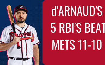 d'Arnaud 5 rbi game