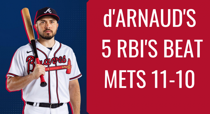 d'Arnaud 5 rbi game