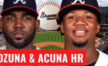 Marcell Ozuna Ronald Acuna Homeruns Give Braves Win Over Mets!