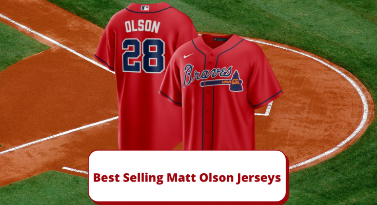 Best selling Matt Olson Jerseys and T-Shirts!