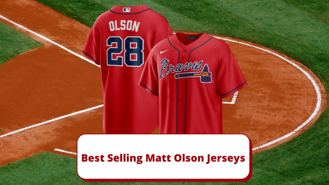 Wholesale Dropshipping M-Lb Men′ S Atlanta Braves Matt Olson Red