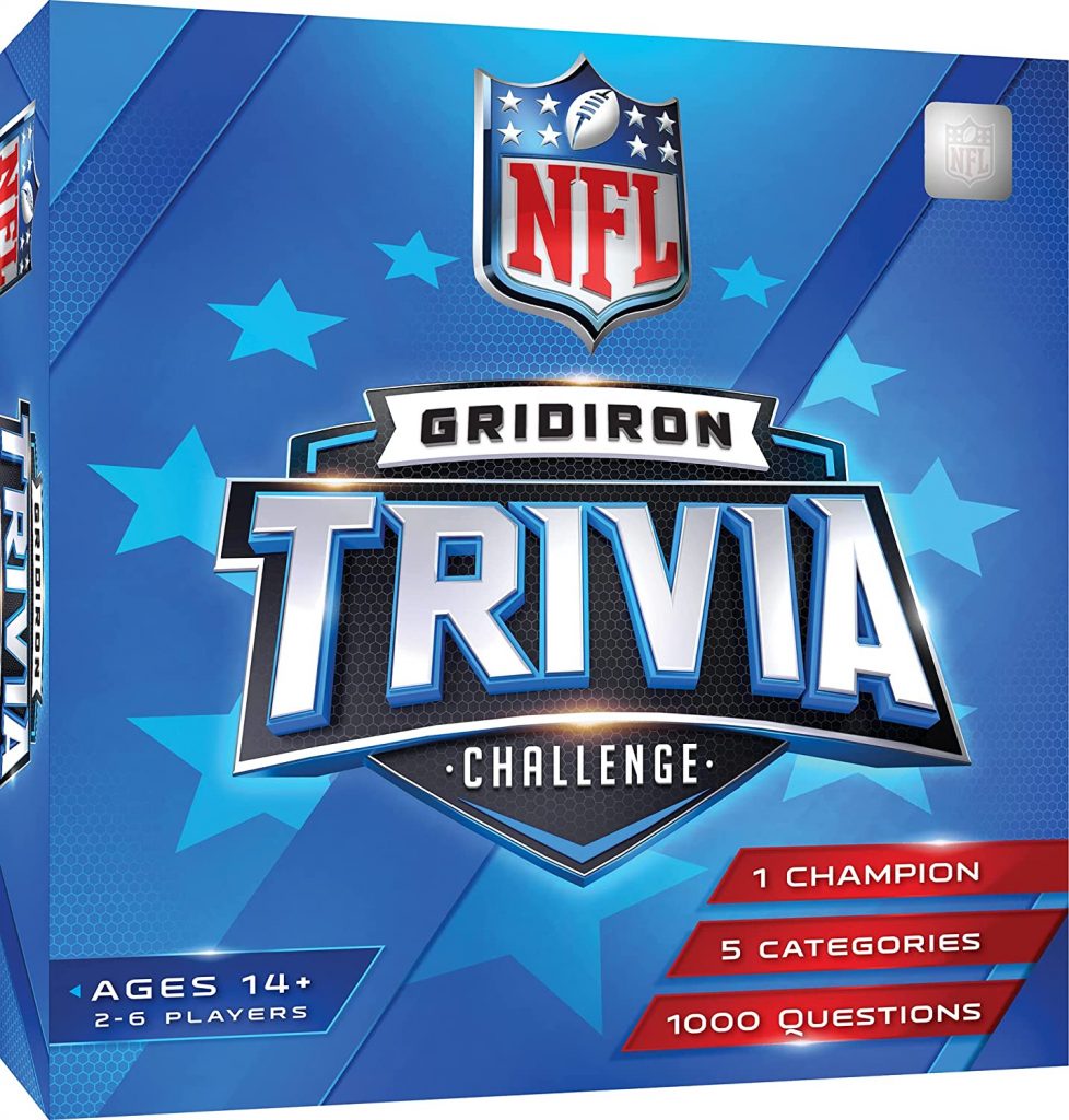 NFL National Football League Gridiron Trivia Challenge Board Game