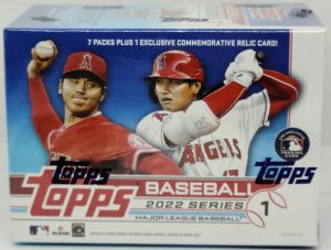 2022 Topps Series 1 Baseball Trading Cards Blaster Box