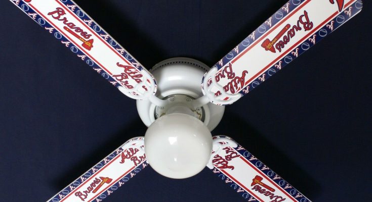 Atlanta Braves Baseball MLB 42 Inch Ceiling Fan