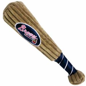 Atlanta Braves MLB Bat Toy For Dogs And Cats