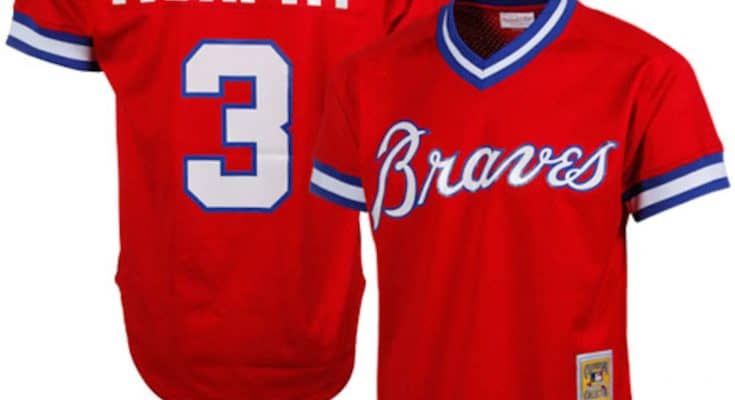 Dale Murphy Atlanta Braves Red Jersey