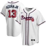 Ronald Acuna Jr Atlanta Braves Nike Home 2020 White Replica Player Jersey